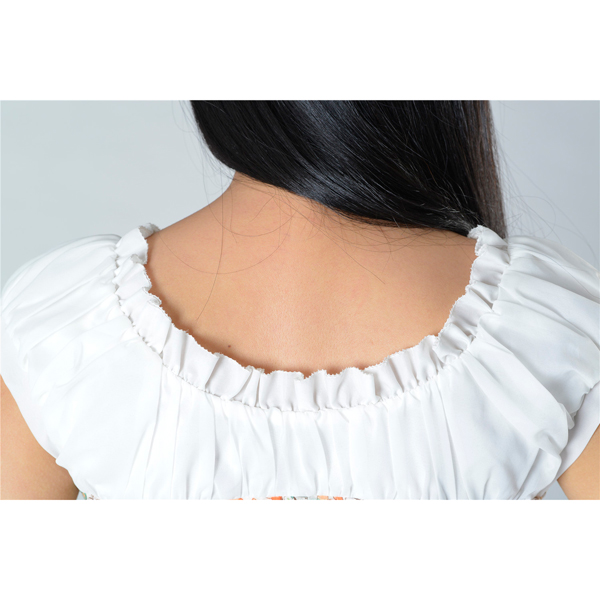 SY004雪紡白色印花連裙細(xì)節(jié)圖 SY004雪紡白色印花連裙細(xì)節(jié)圖