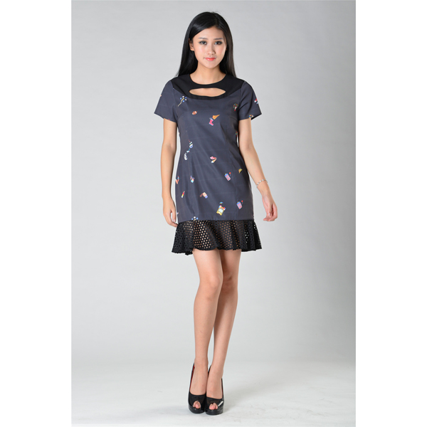 SY006數(shù)碼印花連衣裙正面效果圖 SY006數(shù)碼印花連衣裙正面效果圖