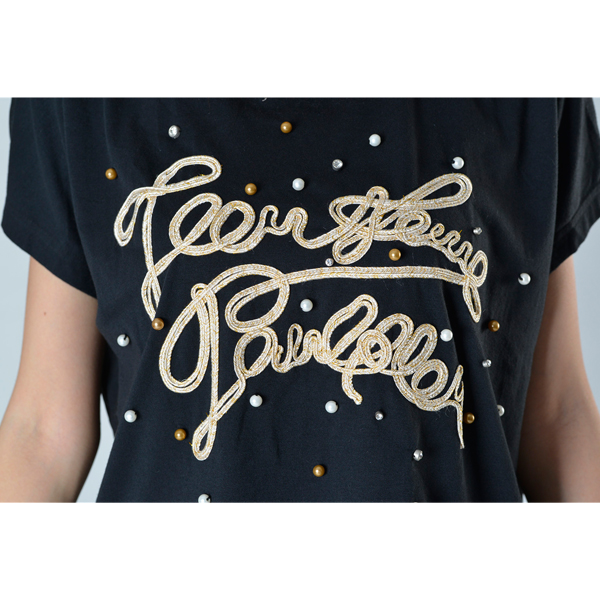 SY014針織車花訂珠短袖細(xì)節(jié)圖 SY014針織車花訂珠短袖細(xì)節(jié)圖